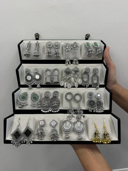 16 Jhumka with Premium Box Jhumka Collection