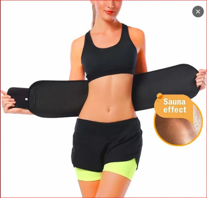 Slimming Taping Hot Shaper Sweat Slim Belt Fat Cutter & Fat Burner Hot Shaper Hot Belt Free Size for Men & Women