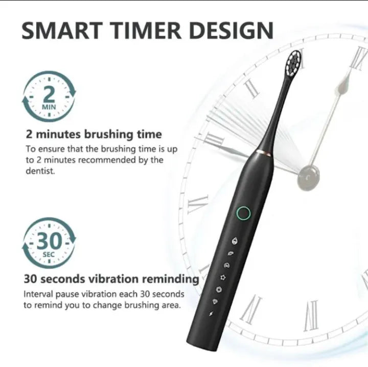 6 Modes Sonic Electric Toothbrushes for Adults