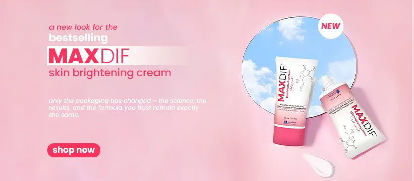 Jenpharm - Maxdif Skin Brightening Cream With Vitamin C & Niacinamide - 40gm