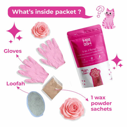 MEOW BODY HAIR REMOVAL WAX POWDER - BUY 1 GET 1 FREE