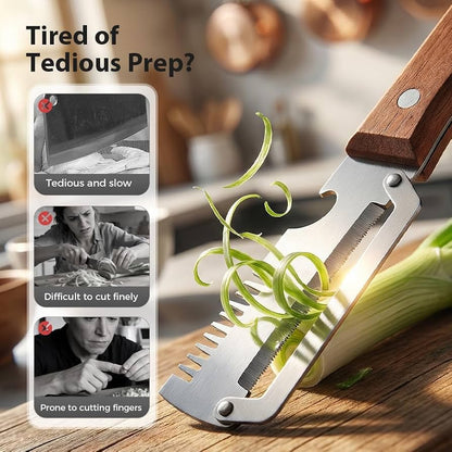 3-in-1 Stainless Steel Vegetable Peeler | Slicer & Bottle Opener