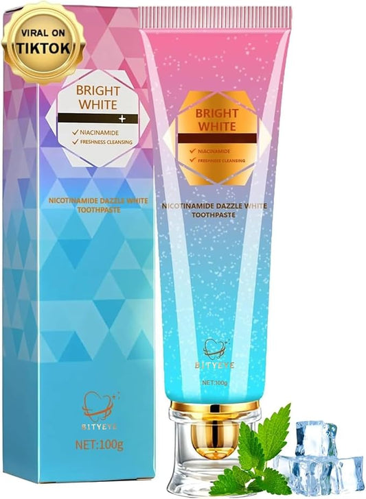 Nicotinamide Whitening Toothpaste, Radiant whitening Toothpaste，Clean the Mouth，Fresh Breath