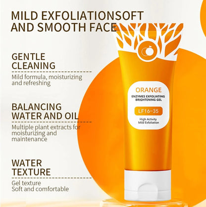 BUY 1 GET 1 FREE ! Orange Enzymes Exfoliating Brightening Gel LF16-35