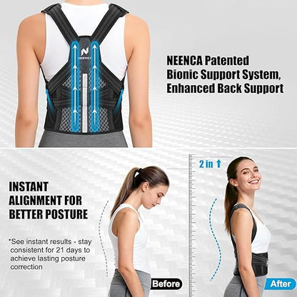 Adjustable Back Posture Corrector Belt For Men And Women