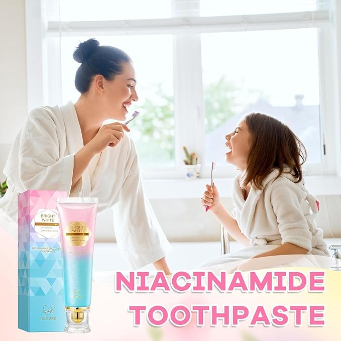 Nicotinamide Whitening Toothpaste, Radiant whitening Toothpaste，Clean the Mouth，Fresh Breath