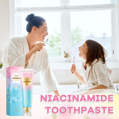 Nicotinamide Whitening Toothpaste, Radiant whitening Toothpaste，Clean the Mouth，Fresh Breath