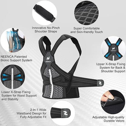 Adjustable Back Posture Corrector Belt For Men And Women