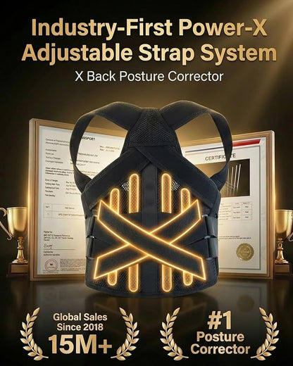 Adjustable Back Posture Corrector Belt For Men And Women